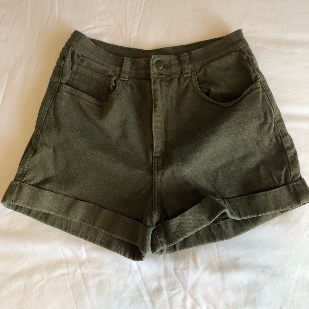 American Apparel High-Waisted Shorts